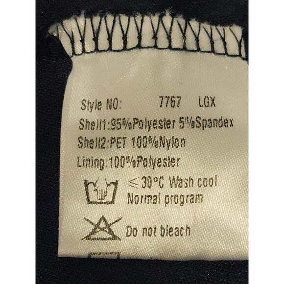 Ever Pretty Velvet Dress Women's 22 NWOT Blue Pink Ombre Sequin Stretch V Neck - Picture 9 of 11